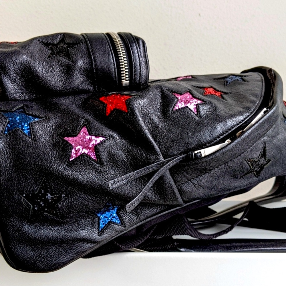 Rare Authentic YSL backpack stars. Red White Blue - Picture 10 of 13